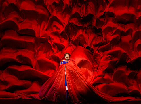 Einer der Haupdarsteller in "Ludwig² - das Musical"