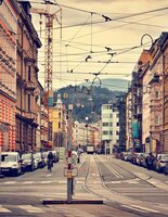 Straße in der Altstadt Innsbrucks
