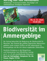 Veranstaltungsplakat Biodiversität