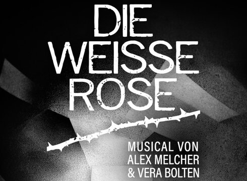 Key Visual des Musicals "Die Weiße Rose"