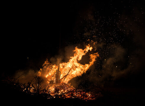 Funkenfeuer in Bad Faulenbach