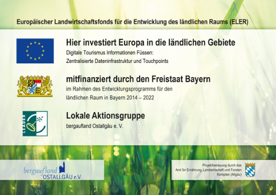 Förderhinweis LEADER Projekt