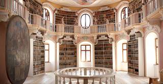 Bibliothek im Museum der Stadt Füssen im Kloster St. Mang