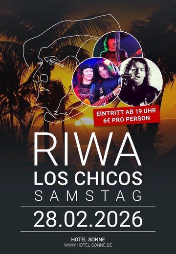Veranstaltungsbild: Los Chicos im RIWA