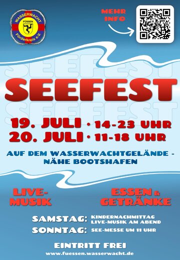 Veranstaltungsbild: ABGESAGT! Seefest der Wasserwacht Füssen