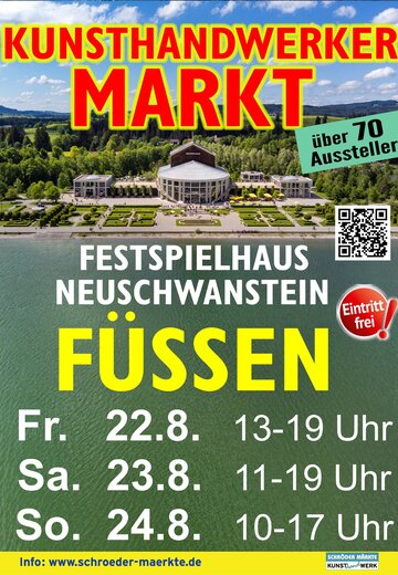 Veranstaltungsbild: Kunsthandwerkermarkt am Festspielhaus