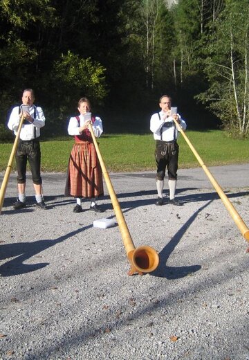 Event picture Alphorn blowing