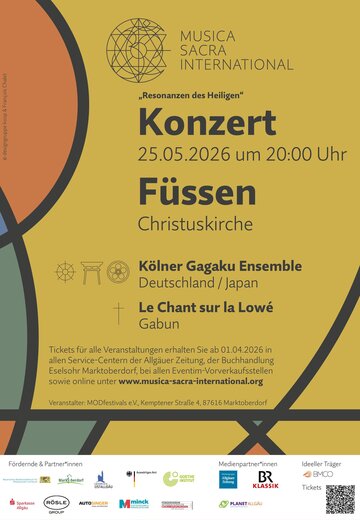 Veranstaltungsbild: Festival Musica Sacra International: Resonanzen des Heiligen