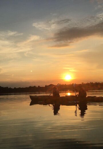 Veranstaltungsbild: Sonnenuntergangstour mit dem Kanu
