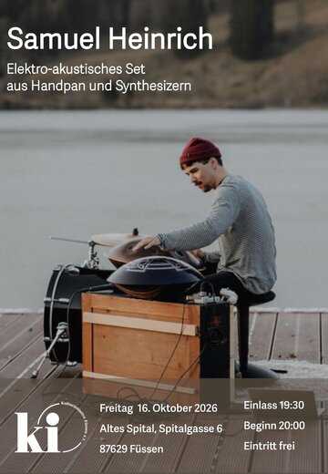 Veranstaltungsbild: Handpan Konzert mit Samuel Heinrich