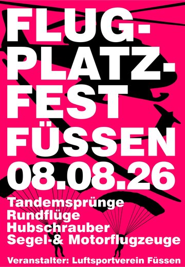 Veranstaltungsbild: Flugplatzfest Füssen