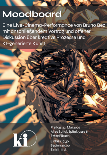 Veranstaltungsbild: Moodboard: Eine Live-Cinema-Performance mit anschließendem Vortrag