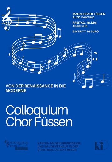 Veranstaltungsbild: Colloquium Chor Füssen - Von der Renaissance in die Moderne