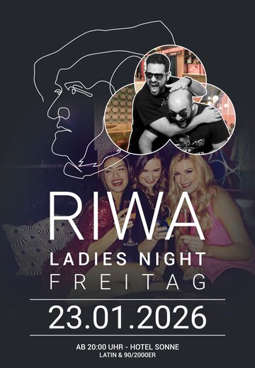 Veranstaltungsbild: RIWA Ladies Night