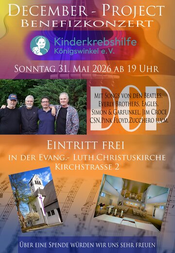 Veranstaltungsbild: Benefizkonzert mit December-Project